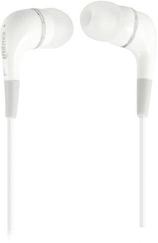 Наушники с микрофоном Ritmix RH-112M (белый)
