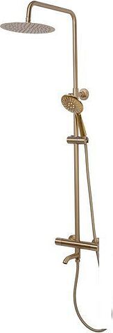 Душевая система  Rea Lungo matt gold REA-P6604
