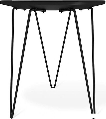 Журнальный столик Sheffilton SHT-CT27 (малахитово-зеленый/черный муар)