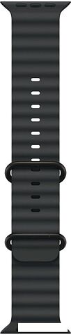 Умные часы Apple Watch Ultra 3 LTE 49 мм (титановый корпус, черный/черный, ремешок из эластомера)