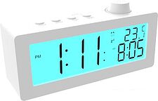 Настольные часы Ritmix CAT-111 (белый)