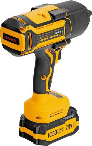 Гайковерт Denzel CIWH-BL-20-1000 (с 1-им АКБ, кейс)