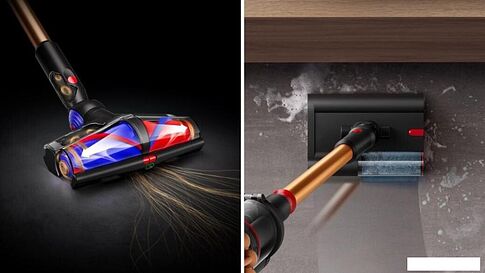 Пылесос Dyson V16 Piston Animal 492963-01 (матовый черный/медный)