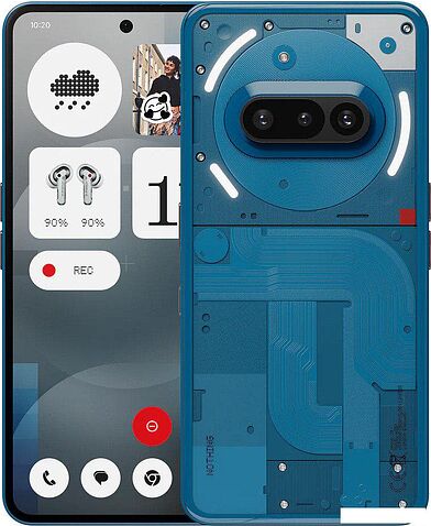 Телефон Nothing Phone (3a) 12GB/256GB (синий)