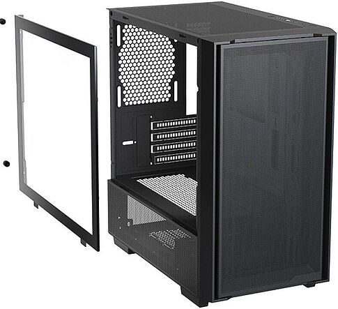 Корпус XASTRA A400M 3FRGB (черный)