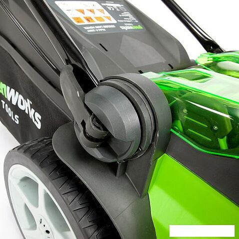 Колёсная газонокосилка Greenworks G40LM49DBK4 (с 1-м АКБ 4 Ah)