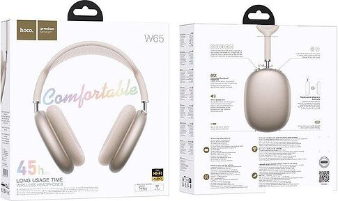 Наушники Hoco W65 (золотистый)