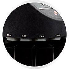 Счетчик монет Cassida С100 черный