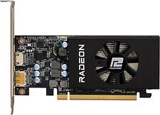 Видеокарта PowerColor Radeon RX 6400 Low Profile 4GB GDDR6 AXRX 6400 LP 4GBD6-DH Видеокарта PowerColor Radeon RX 6400 Low Profile 4GB GDDR6 AXRX 6400 LP 4GBD6-DH