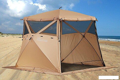 Кемпинговая палатка Higashi Pyramid Camp Sand Кухня-шатер 03463