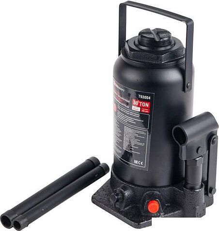Бутылочный домкрат ForceKraft FK-T93004(DS) 30т