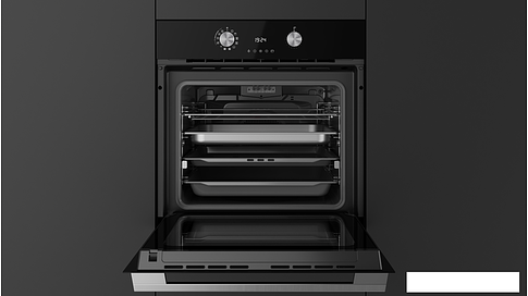 Электрический духовой шкаф TEKA Steamchef HLB 8550 SC Night River Black 111200001 (черный)