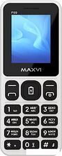 Кнопочный телефон Maxvi P99 (белый)