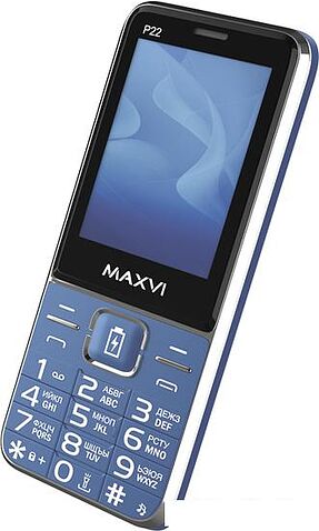 Кнопочный телефон Maxvi P22 (маренго)