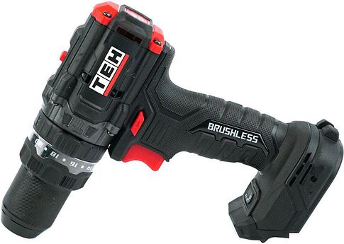 Ударная дрель-шуруповерт TEH TDBL1520-1B (с 1-им АКБ, кейс)