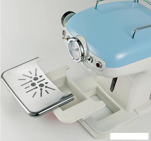 Рожковая кофеварка Ariete Vintage 1389 (голубой)