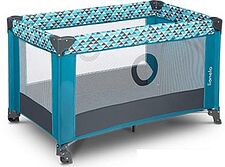 Игровой манеж Lionelo Stefi (зеленый/бирюзовый)