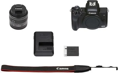 Беззеркальный фотоаппарат Canon EOS M50 Mark II Kit EF-M 15-45mm f/3.5-6.3 IS STM (черный)