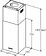 Кухонная вытяжка Weissgauff Box 1400 Island BL