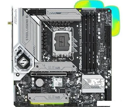 Материнская плата ASRock B760M Steel Legend WiFi