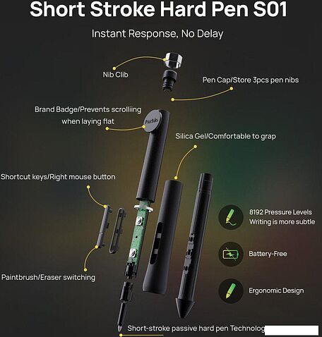 Графический монитор Parblo Coast 16 Pro Gen2 (черный)