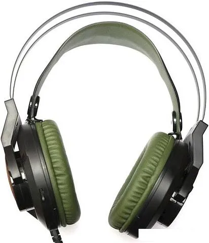 Наушники с микрофоном A4Tech Bloody J450 (черный/зеленый)