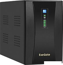 Источник бесперебойного питания ExeGate SpecialPro UNB-2200.LED.AVR.1SH.2C13.RJ.USB EX292611RUS