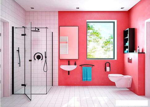 Душевая система Deante Cascada Arnika Nero NAC N9QP