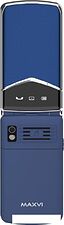 Кнопочный телефон Maxvi E11 (темно-синий)