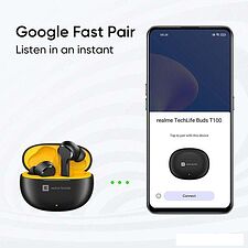 Наушники Realme T100 (черный)