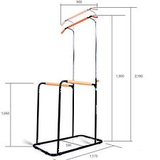 Турник с брусьями DFC Power Tower G006