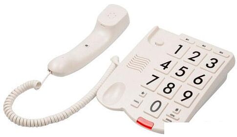 Проводной телефон Ritmix RT-520 (белый)