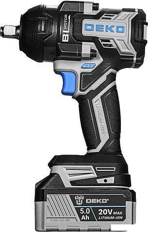 Гайковерт Deko ZKIS20 Pro Max 083-1088 (с 2-мя АКБ, кейс)