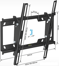 Кронштейн Holder Basic Line LCD-T3626