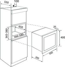 Микроволновая печь ZUGEL ZMO251B