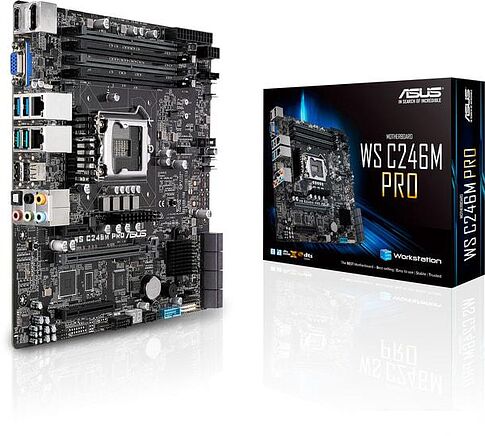 Материнская плата ASUS WS C246M PRO