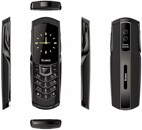 Кнопочный телефон Olmio K08 (черный)