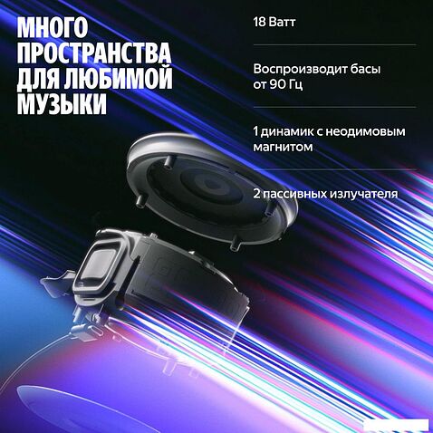 Умная колонка Яндекс Станция Мини 3 Про (черный)