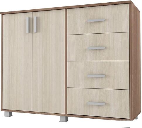 Комод Аквилон №16 1160 (шимо темный/шимо светлый)