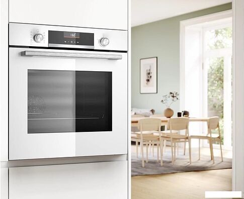 Электрический духовой шкаф Bosch Serie 6 HBG536EW4
