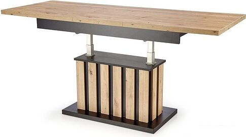 Стол-трансформер Halmar Baretti (дуб артизан/черный)