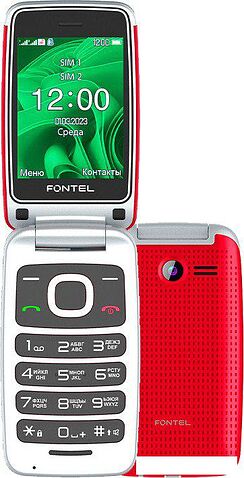 Телефон Fontel FL280 (красный/белый)