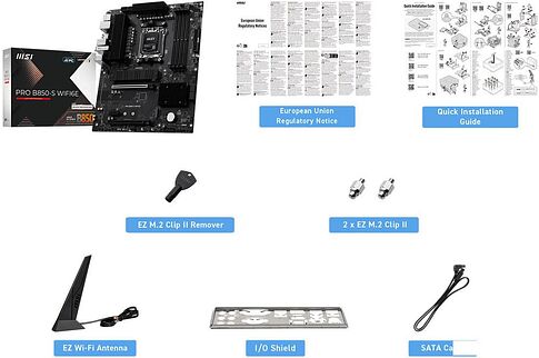 Материнская плата MSI Pro B850-S WiFi6E