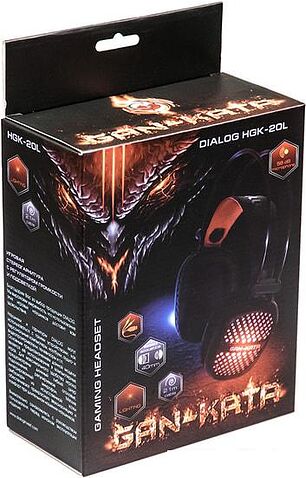 Наушники с микрофоном Dialog Gan-Kata HGK-20L