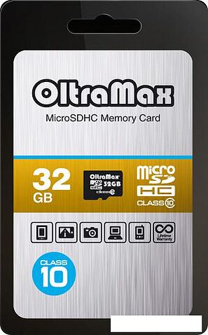 Карта памяти Oltramax microSDHC Class 10 32GB