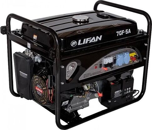 Бензиновый генератор Lifan 7GF-5A LF7500AE