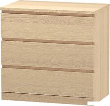 Комод Mio Tesoro Varma Prime 3 (дуб беленый)