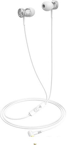 Наушники Havit HV-E303p (серебристый/белый)