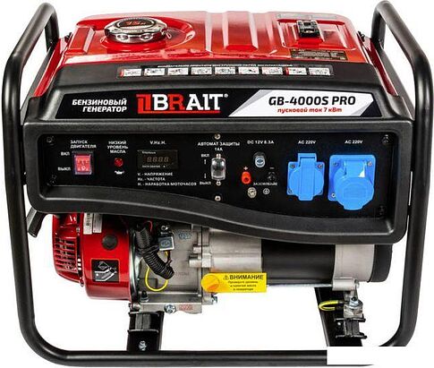 Бензиновый генератор Brait GB-4000S Pro