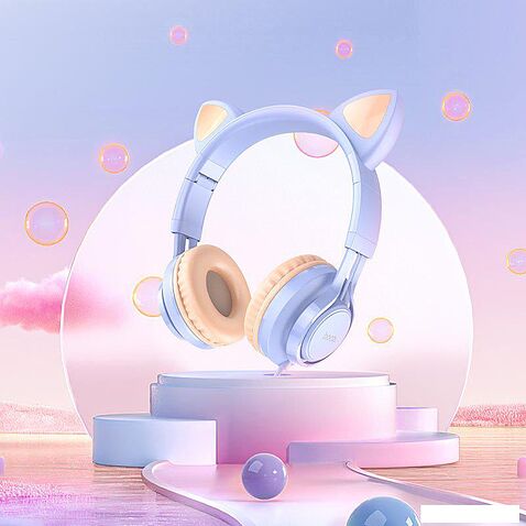 Наушники Hoco W36 (голубой)